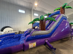 18' Purple Plunge Dual Lane Slide (Wet/Dry) 18' Purple Plunge Dual Lane Slide (Wet/Dry)