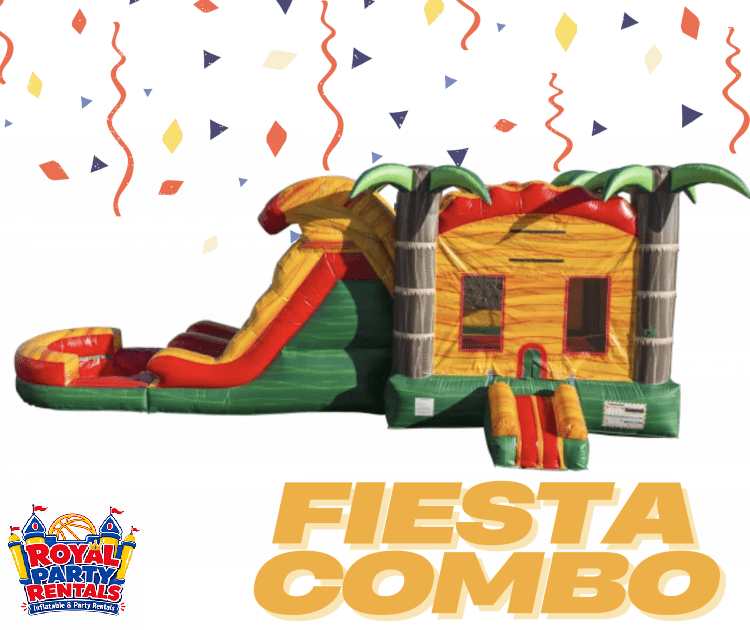 Fiesta Bounce House W/Slide (WET/DRY) Fiesta Bounce House W/Slide (WET/DRY)
