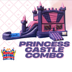 Screen20Shot202025 02 1920at2011.23.4920AM 1739982299 Princess Castle Bounce House W/Slide Combo - Wet