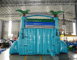 15ft bahama blast center climb water slide 256149 1743781889 16' Bahama Blast Dual Lane Water Slide