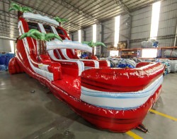 unnamed202 1744333459 18' Crimson Bay Dual Lane Water Slide